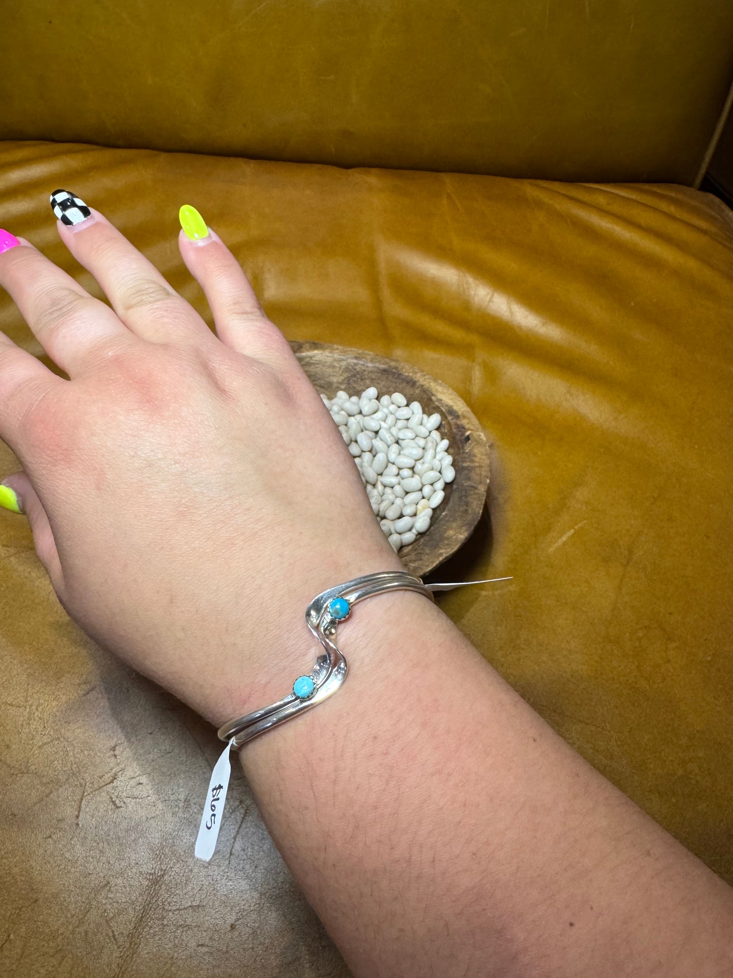 Turquoise Wave Cuff