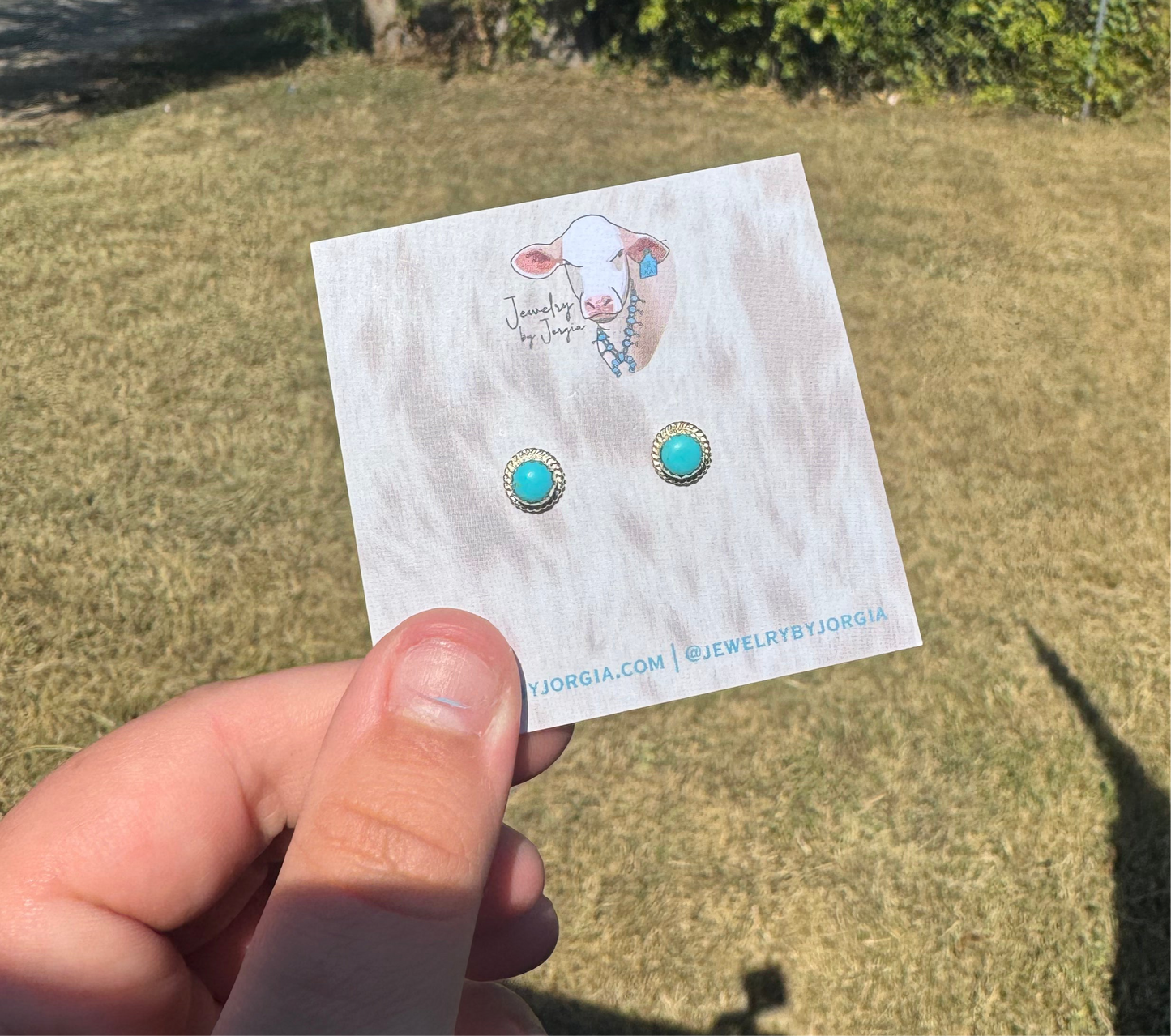 5mm Turquoise Mini Studs