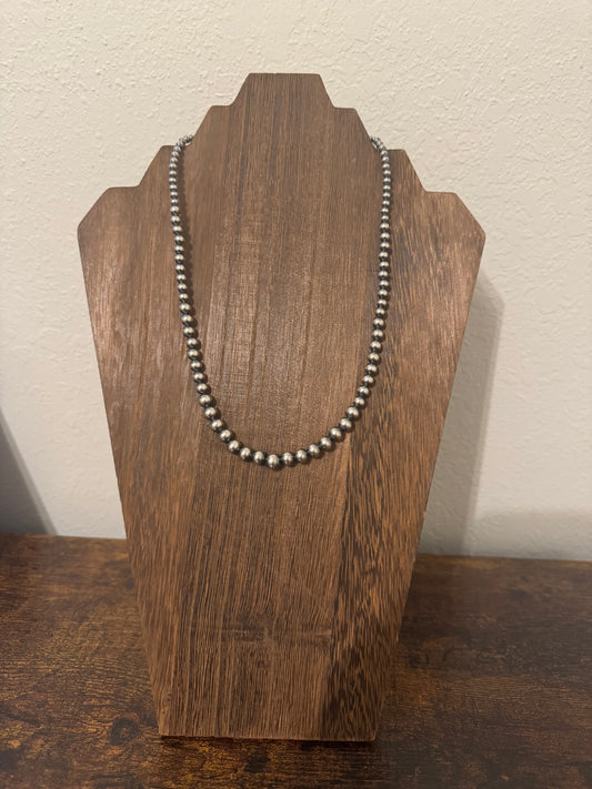 20” 3-8mm Graduated Pearl Necklace