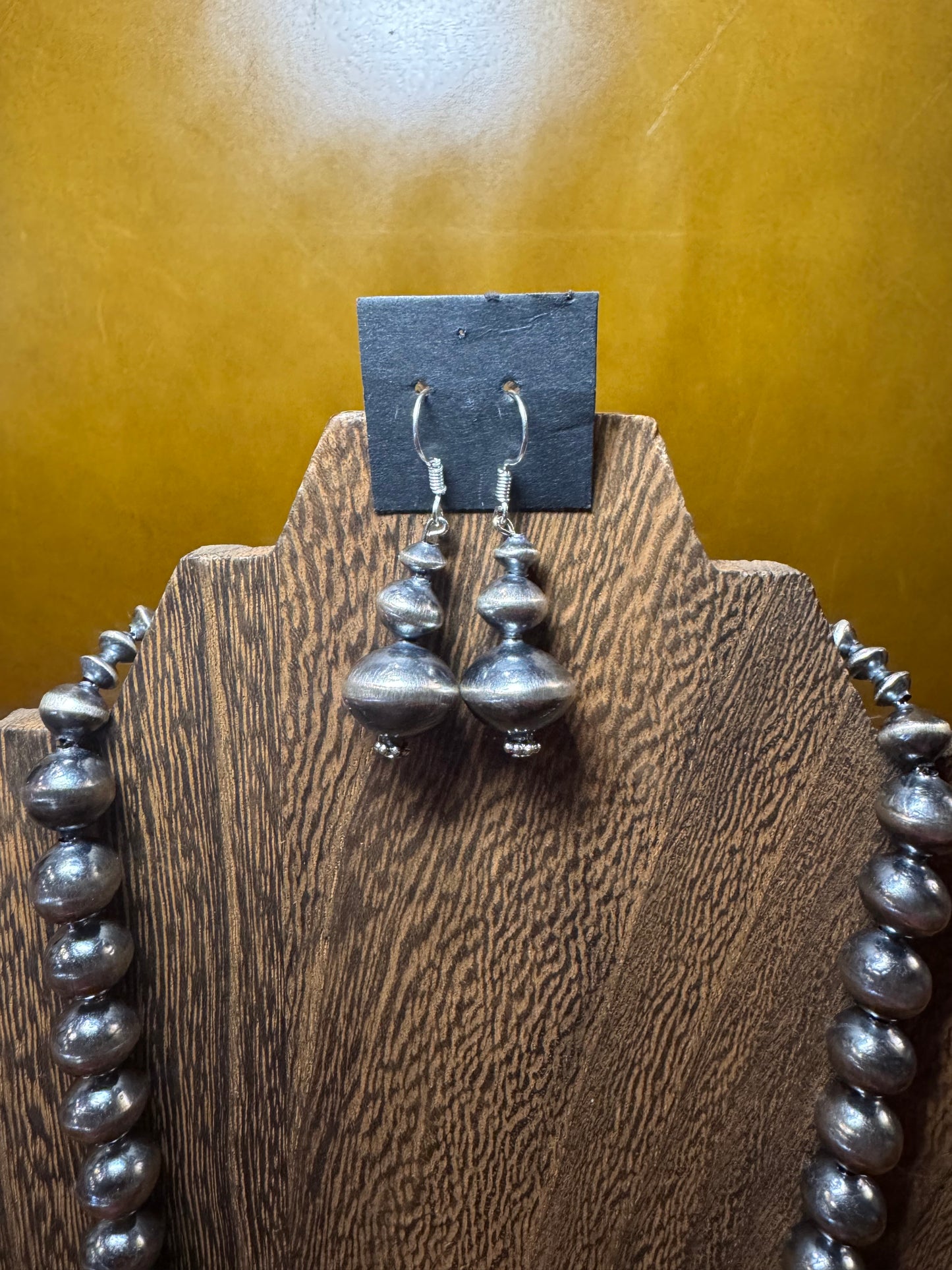 NATIVE MADE Sterling Pearl Necklace SET
