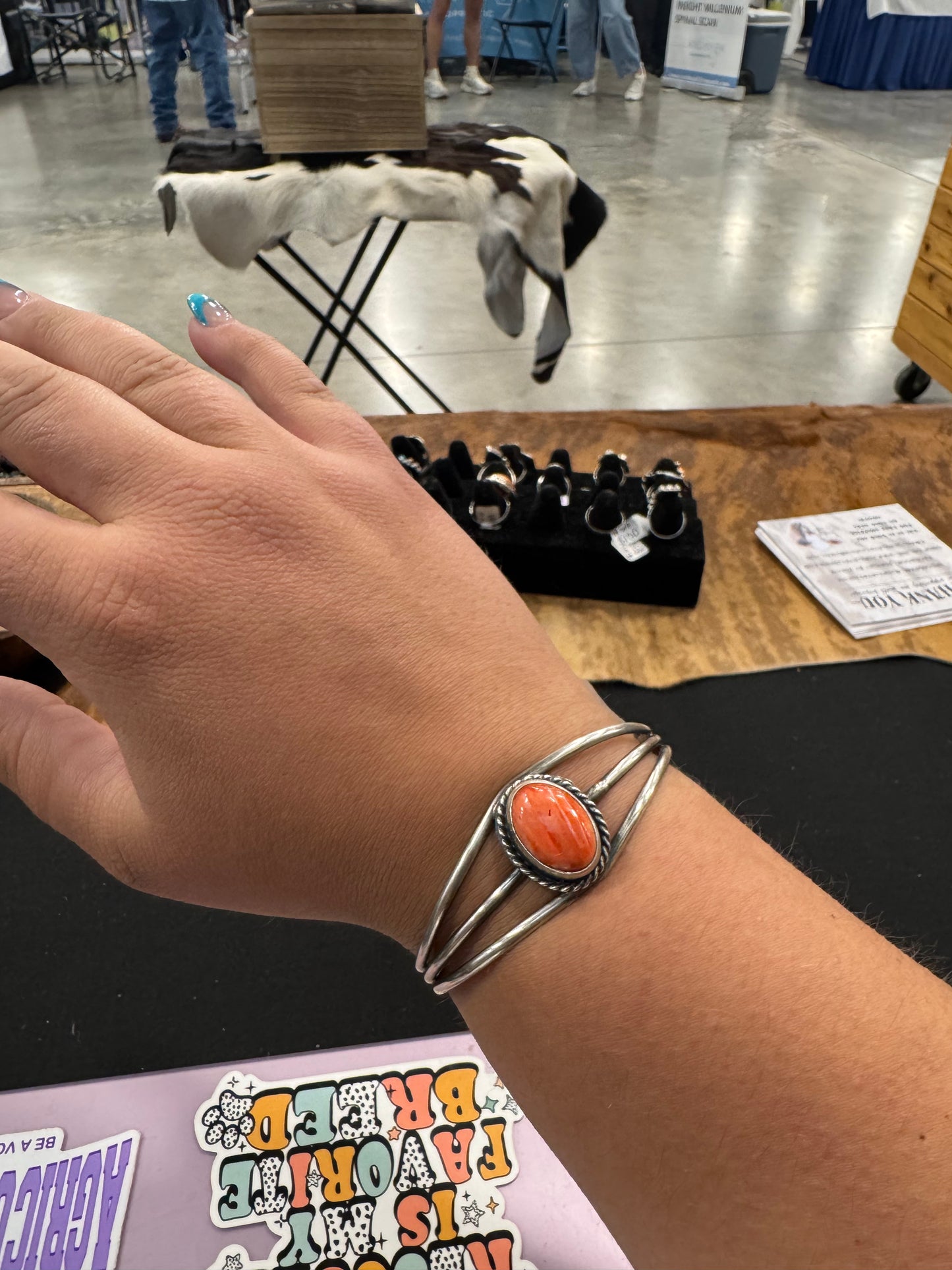 Orange Spiny Cuff (2)