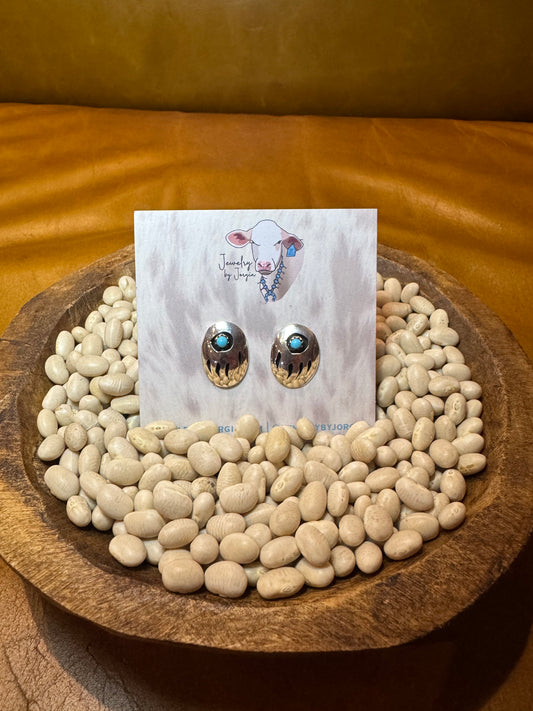 Small Bear Claw Studs