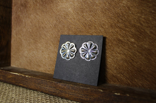 Flower Concho Studs