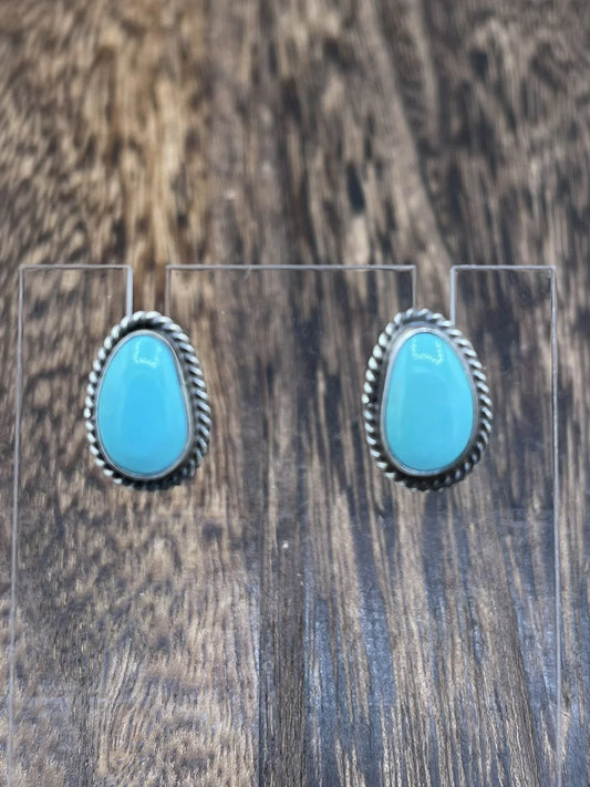 Simple Everyday Turquoise Studs